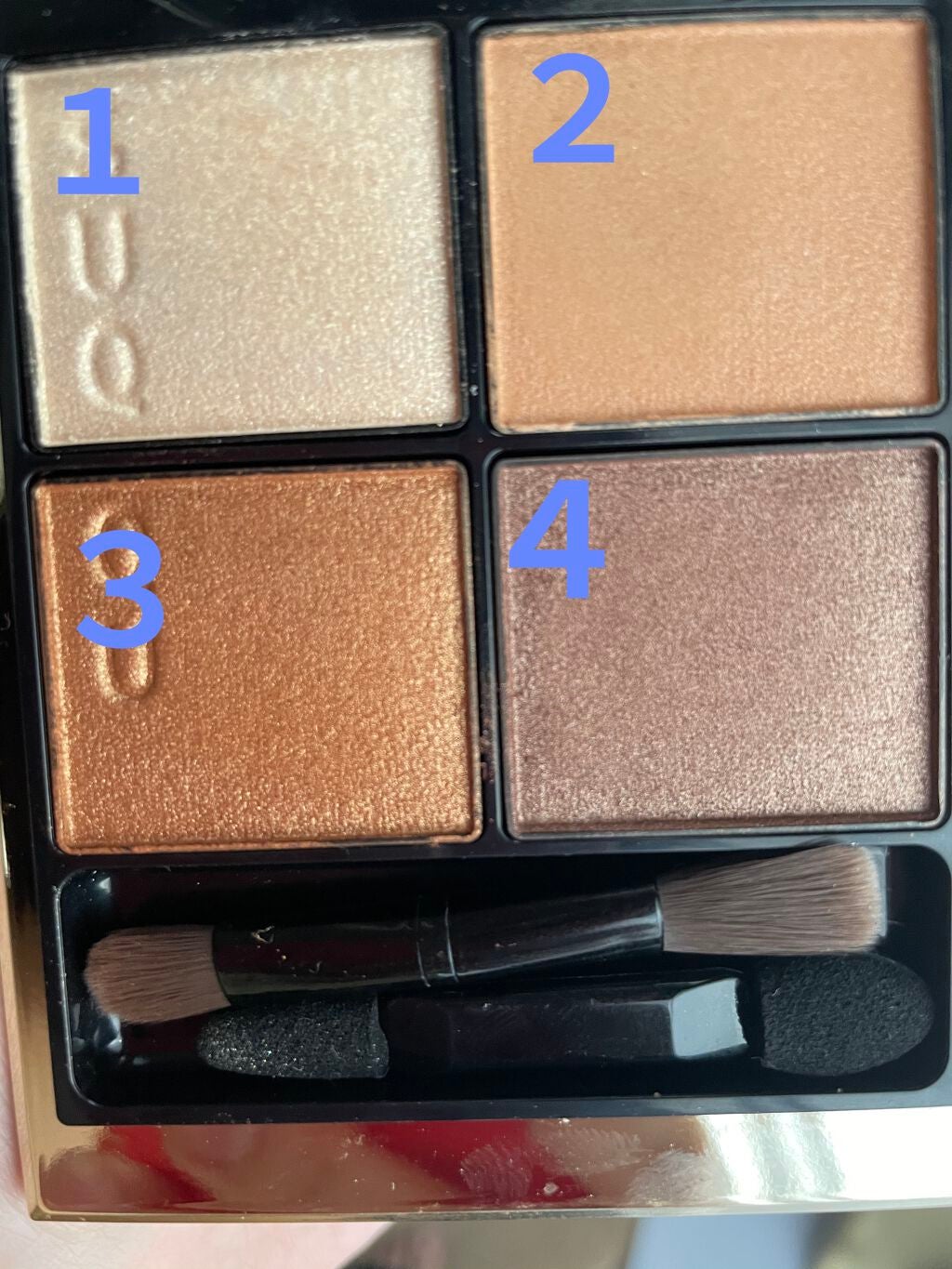 シグニチャー カラー アイズ/SUQQU/アイシャドウパレットを使ったクチコミ(2枚目)