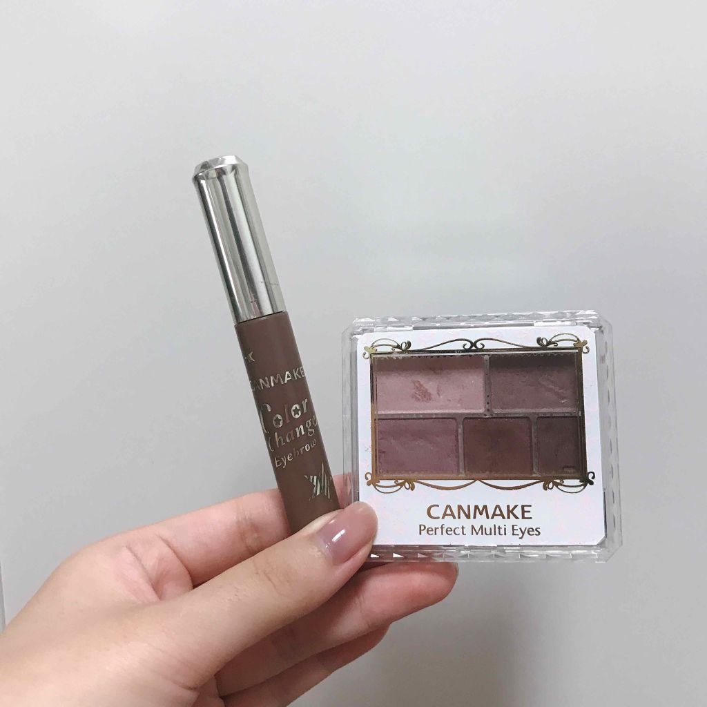 カラーチェンジアイブロウ/キャンメイク/眉マスカラを使ったクチコミ(1枚目)