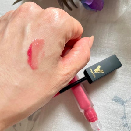 Vヴィヴィットロゼ リップグロス/Visvilaa/リップグロスを使ったクチコミ(3枚目)