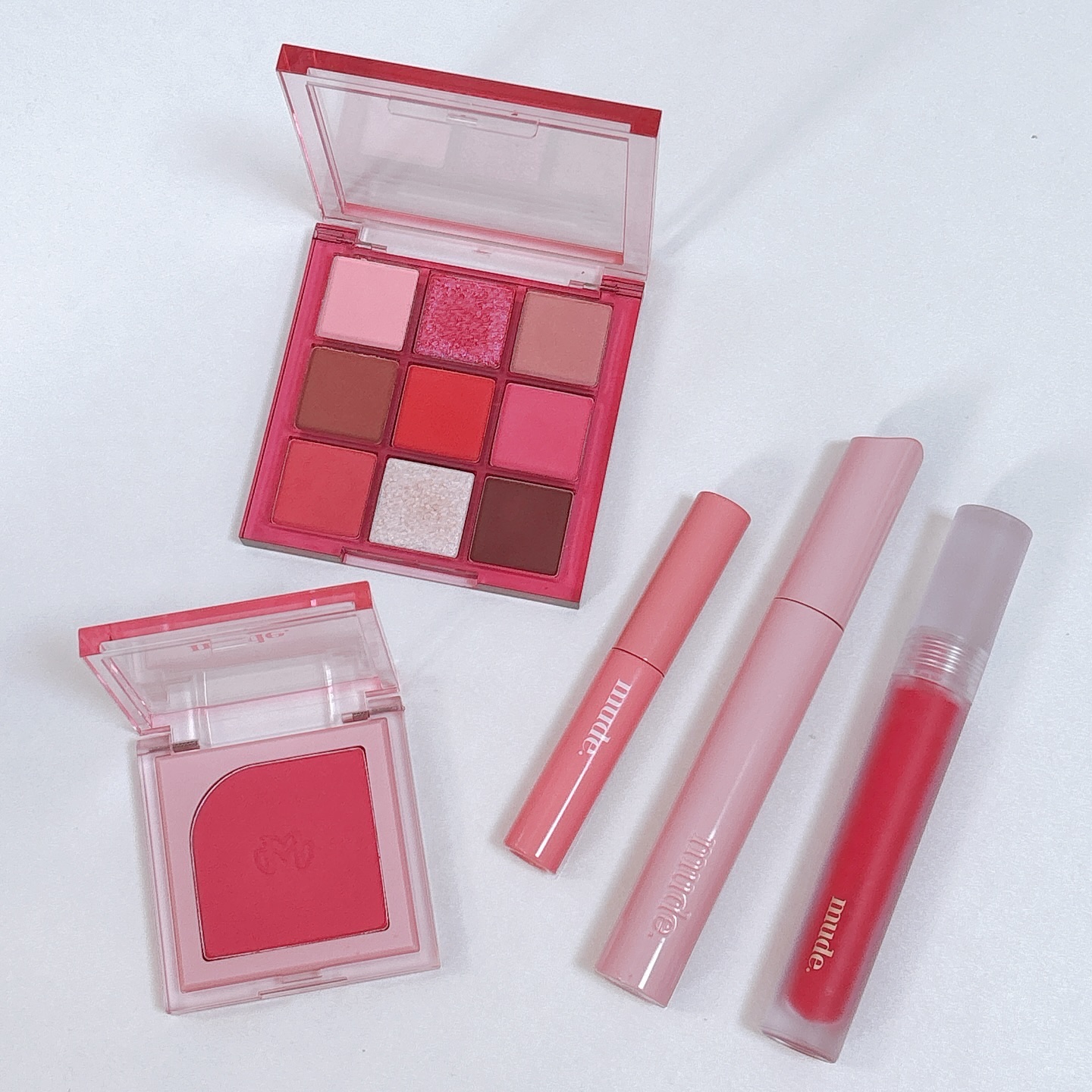 フィールライブリーアイシャドウパレット/mude./アイシャドウパレットを使ったクチコミ（2枚目）