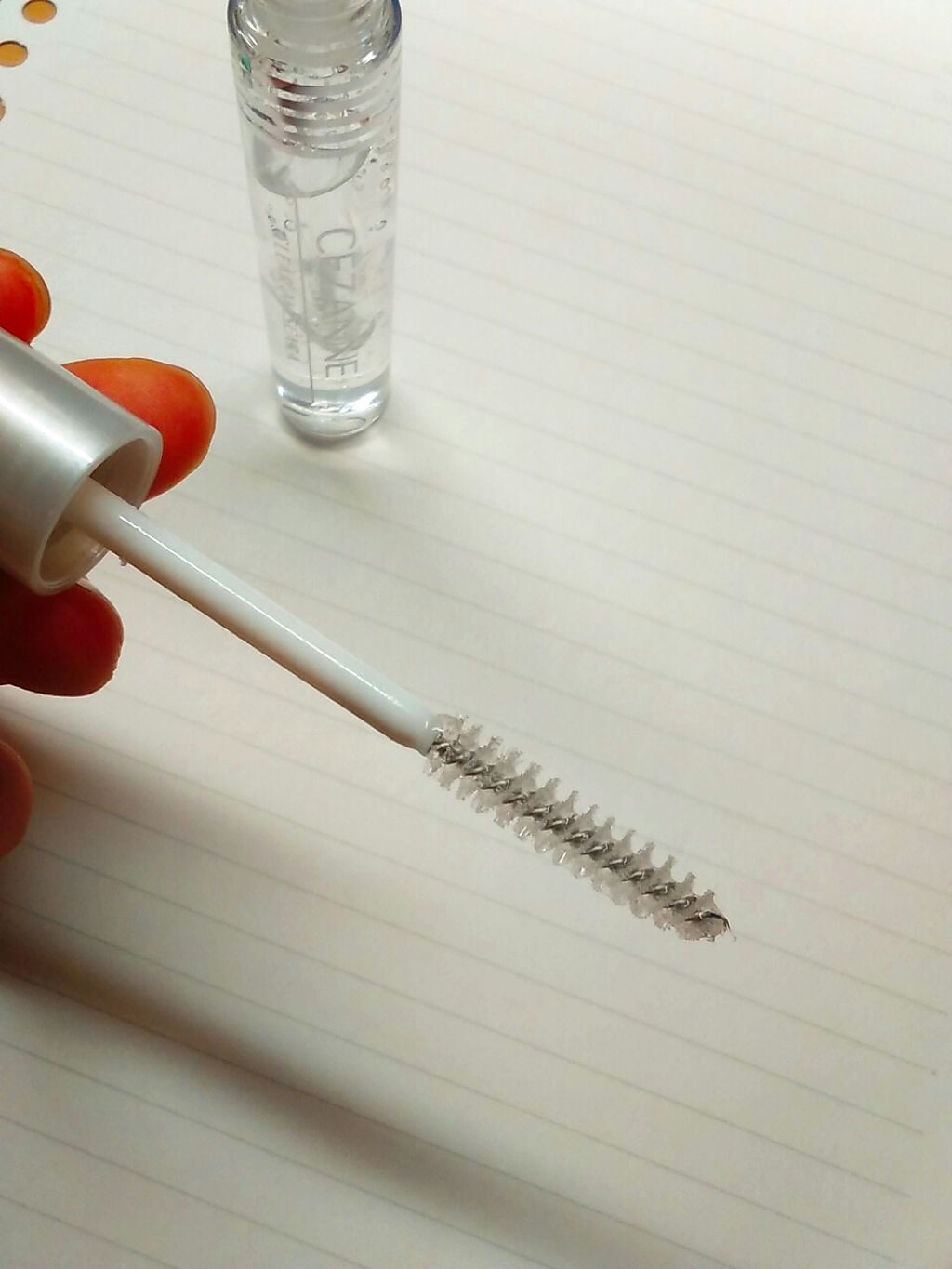 クリア マスカラR/CEZANNE/マスカラ下地を使ったクチコミ（2枚目）