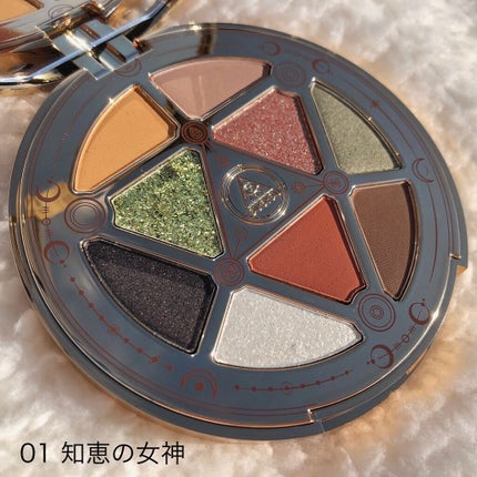 GODDESS 9 EYESHADOW/SUSISU/アイシャドウパレットを使ったクチコミ(2枚目)