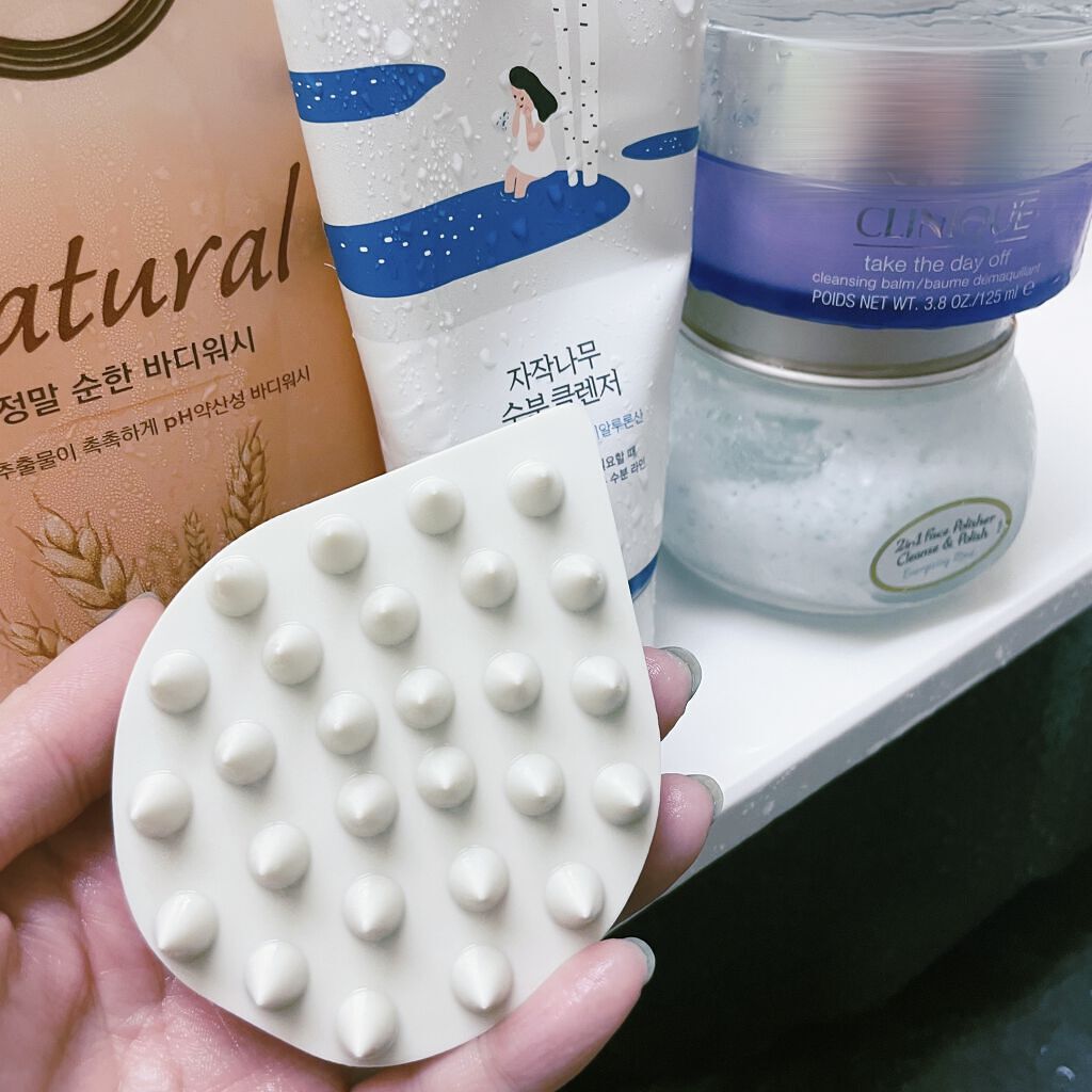 リラクシングマッサージブラシ/エトヴォス/スカルプブラシを使ったクチコミ（2枚目）