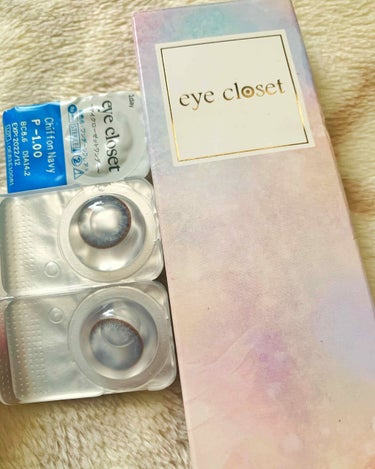 eye closet １day SweetSeries（アイクローゼットワンデー スウィートシリーズ） CHIFFON NAVY/EYE CLOSET/ワンデー（１DAY）カラコンの画像