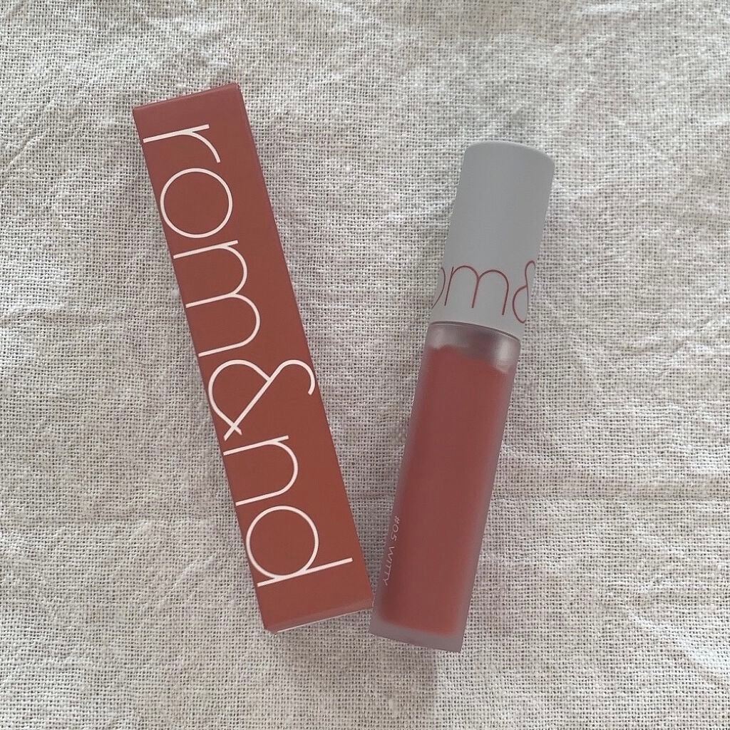 ゼロベルベットティント/rom&nd/リップティントを使ったクチコミ(1枚目)