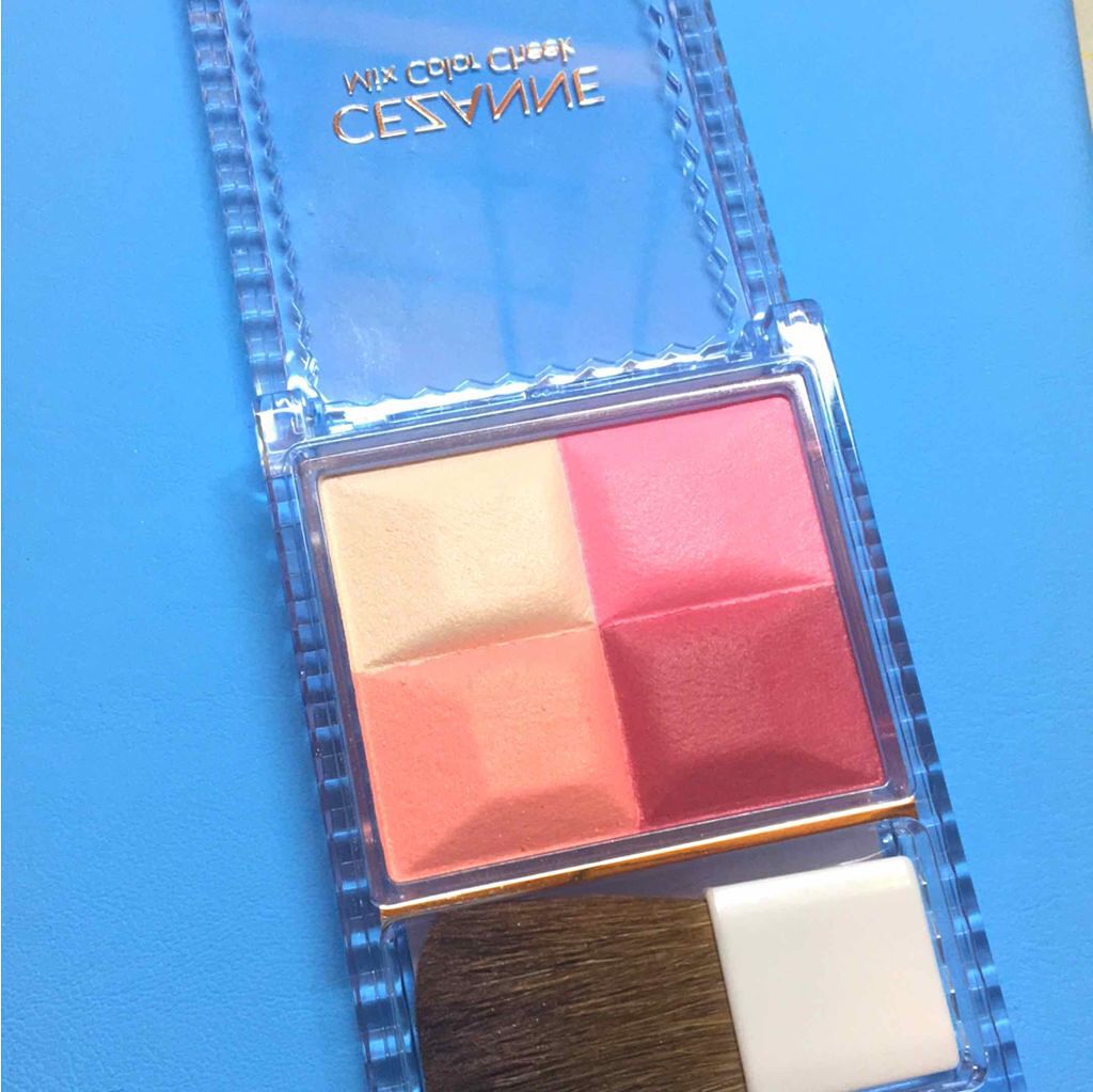 ミックスカラーチーク/CEZANNE/パウダーチークを使ったクチコミ(2枚目)