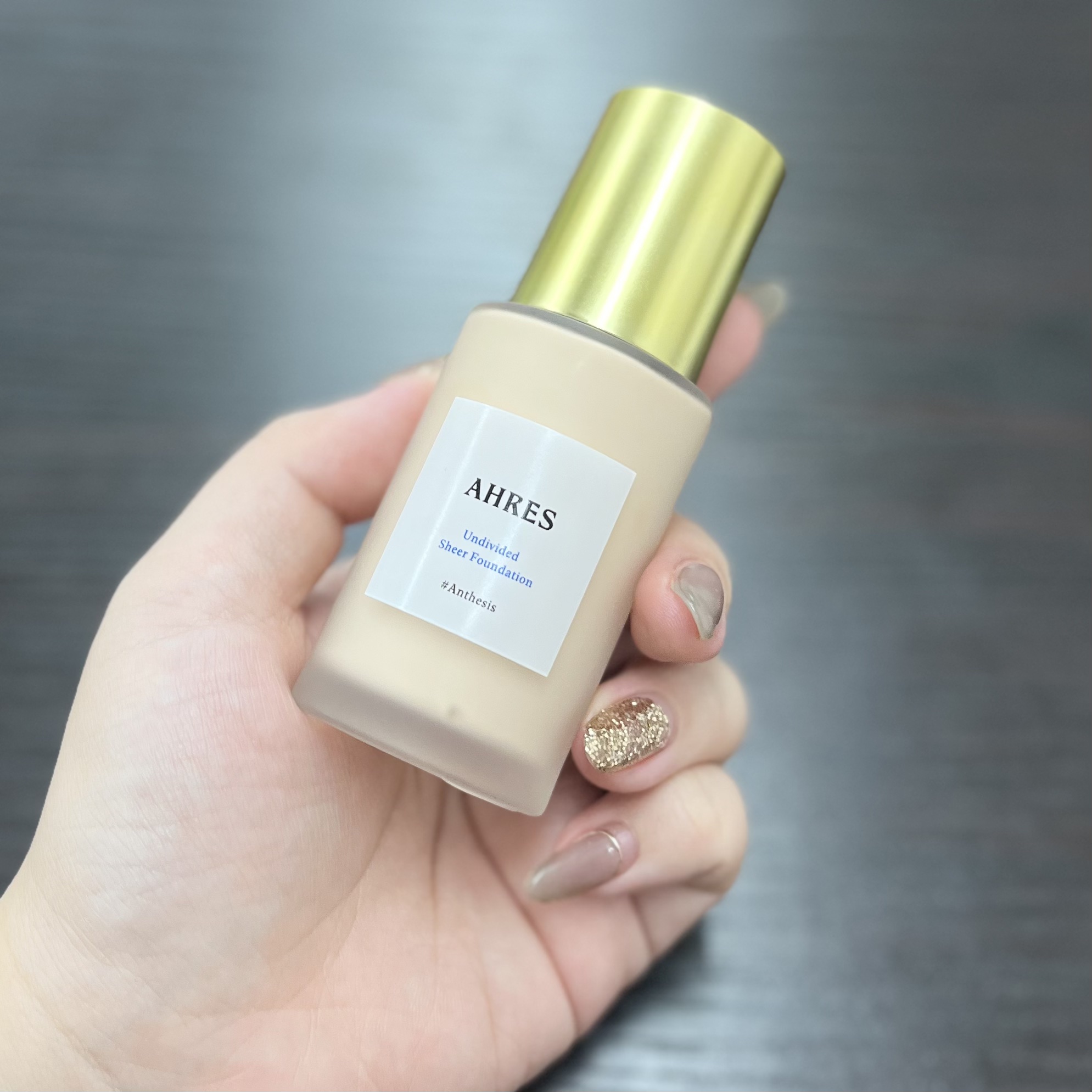 アンディヴァイデッド シアーファンデーション SG01/アーレス/リキッドファンデーションを使ったクチコミ（1枚目）