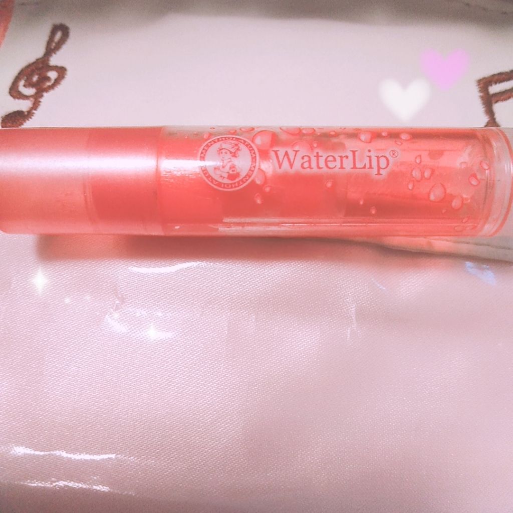 ウォーターリップ ほんのり色つき/メンソレータム/リップクリームを使ったクチコミ(1枚目)