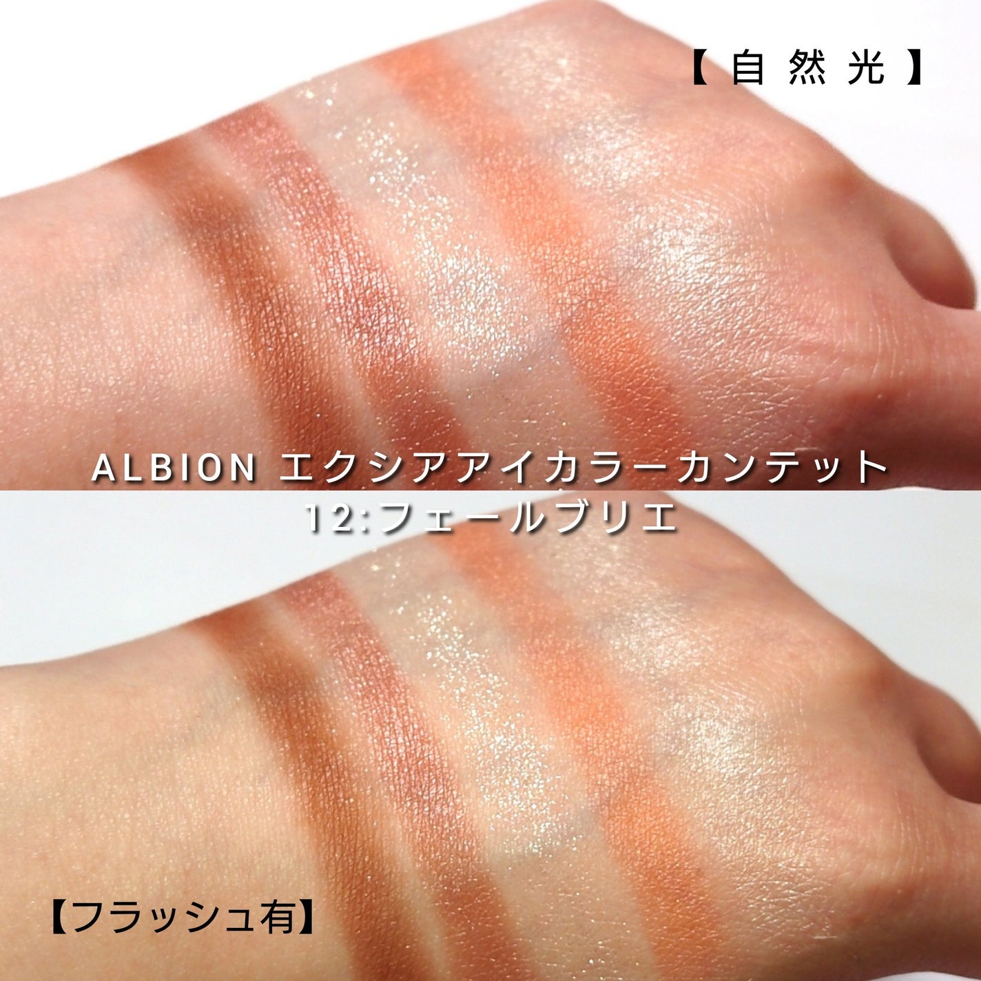 エクシア アイカラー カンテット/ALBION/アイシャドウパレットを使ったクチコミ(6枚目)