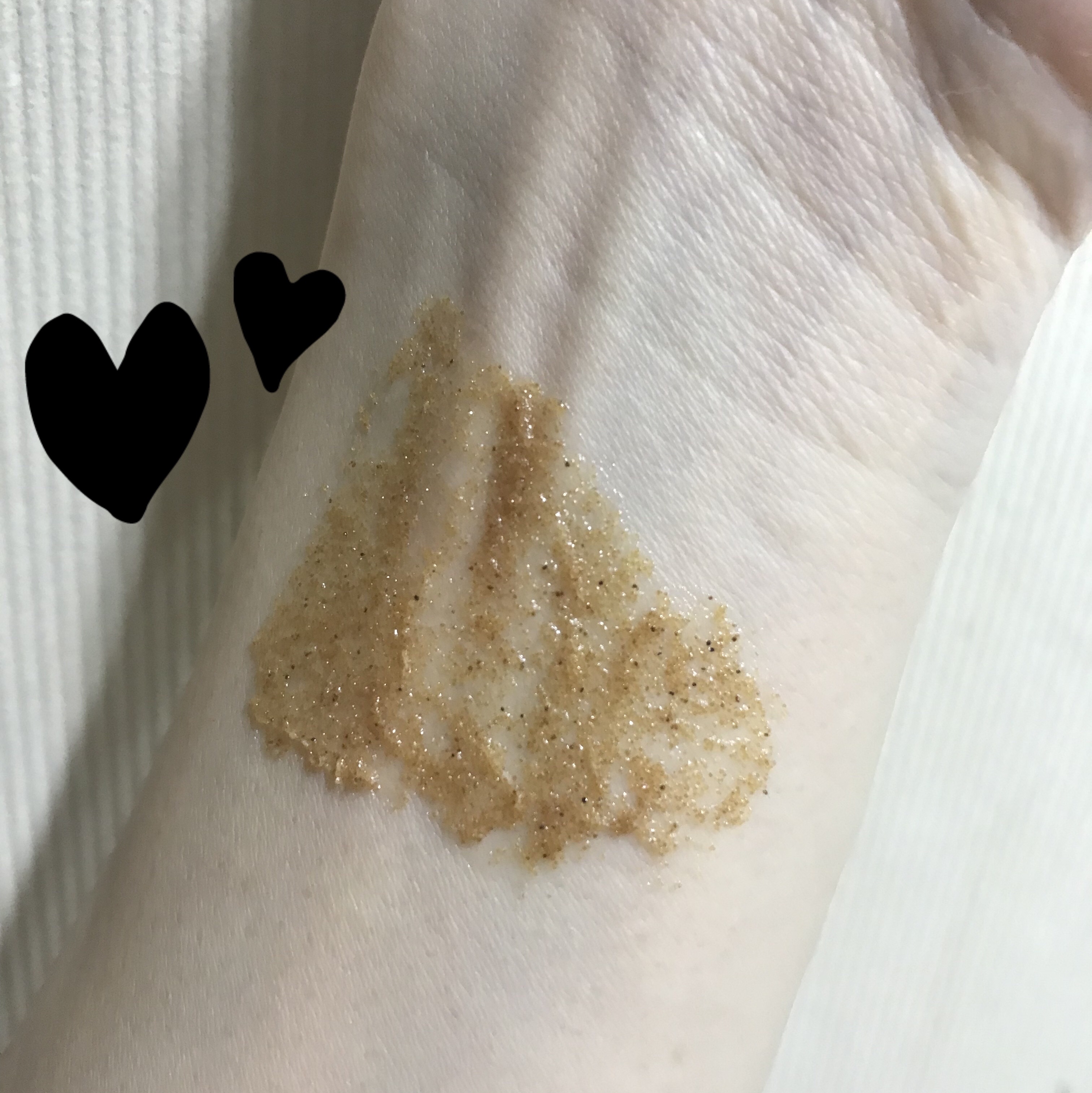 オリジナルボディスクラブ ホワイトムスク/plu/ボディスクラブを使ったクチコミ（2枚目）