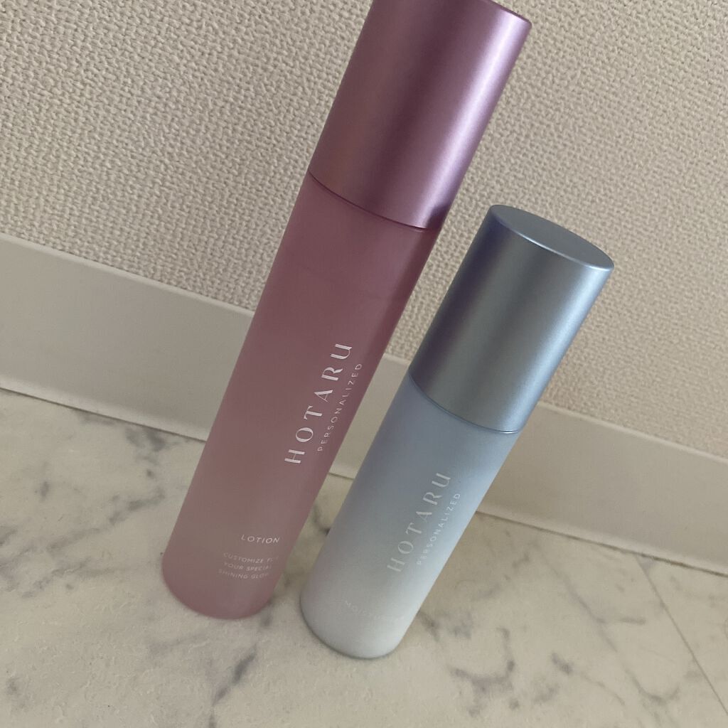 HOTARU PERSONALIZED LOTION／MOISTURIZER /HOTARU PERSONALIZED/スキンケアキットを使ったクチコミ（1枚目）