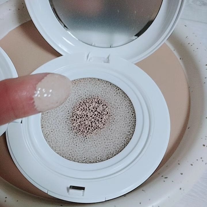 豆腐クッション/DAERA/クッションファンデーションを使ったクチコミ(4枚目)