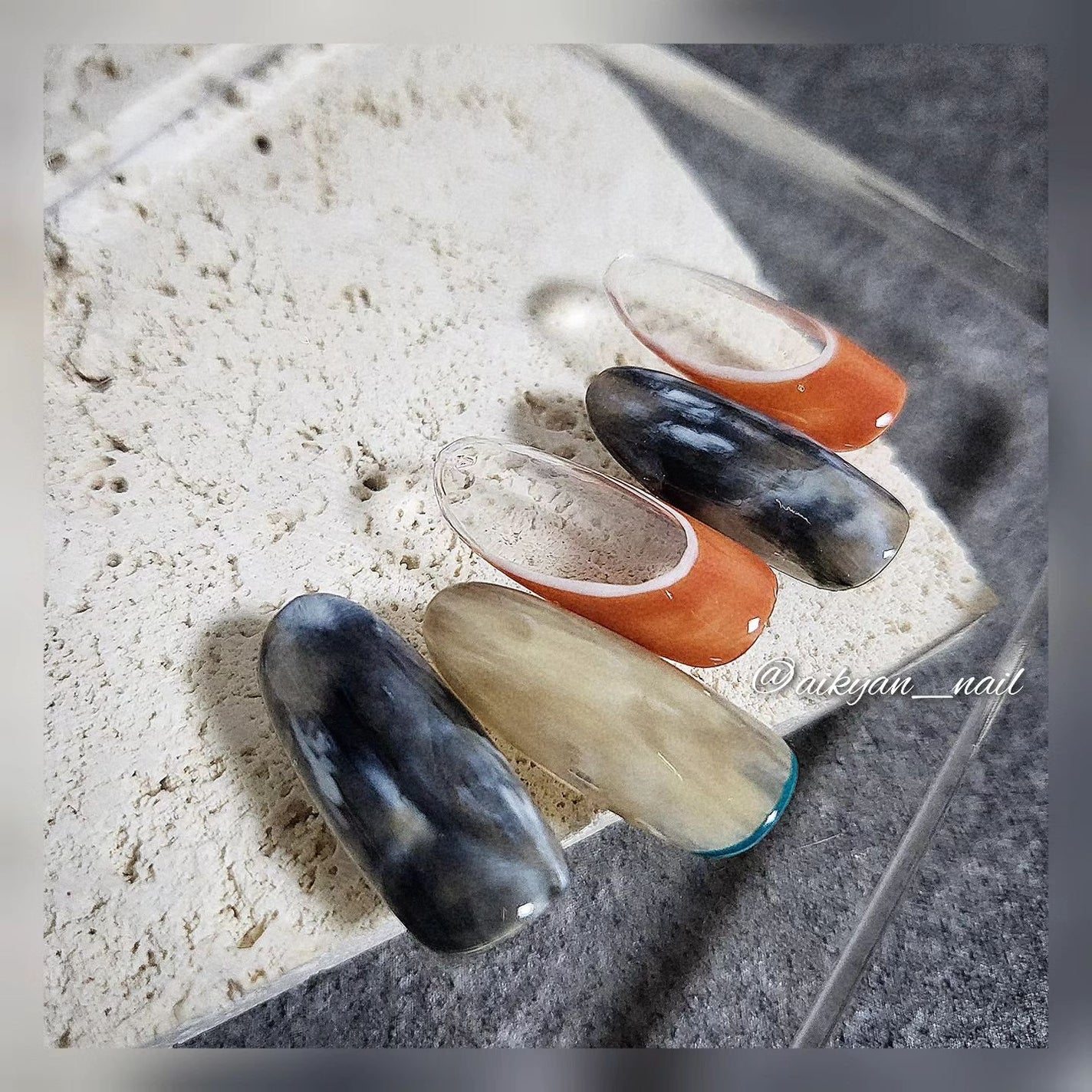 AQUA COLOR GEL/AQUA NAIL/ジェルネイルを使ったクチコミ(4枚目)