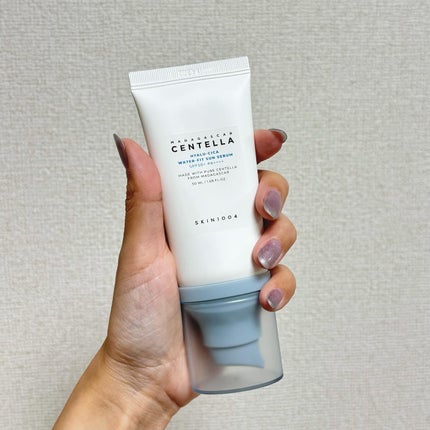 ヒアルーシカ ウォーターフィット サンセラム/SKIN1004/日焼け止めローションを使ったクチコミ(2枚目)