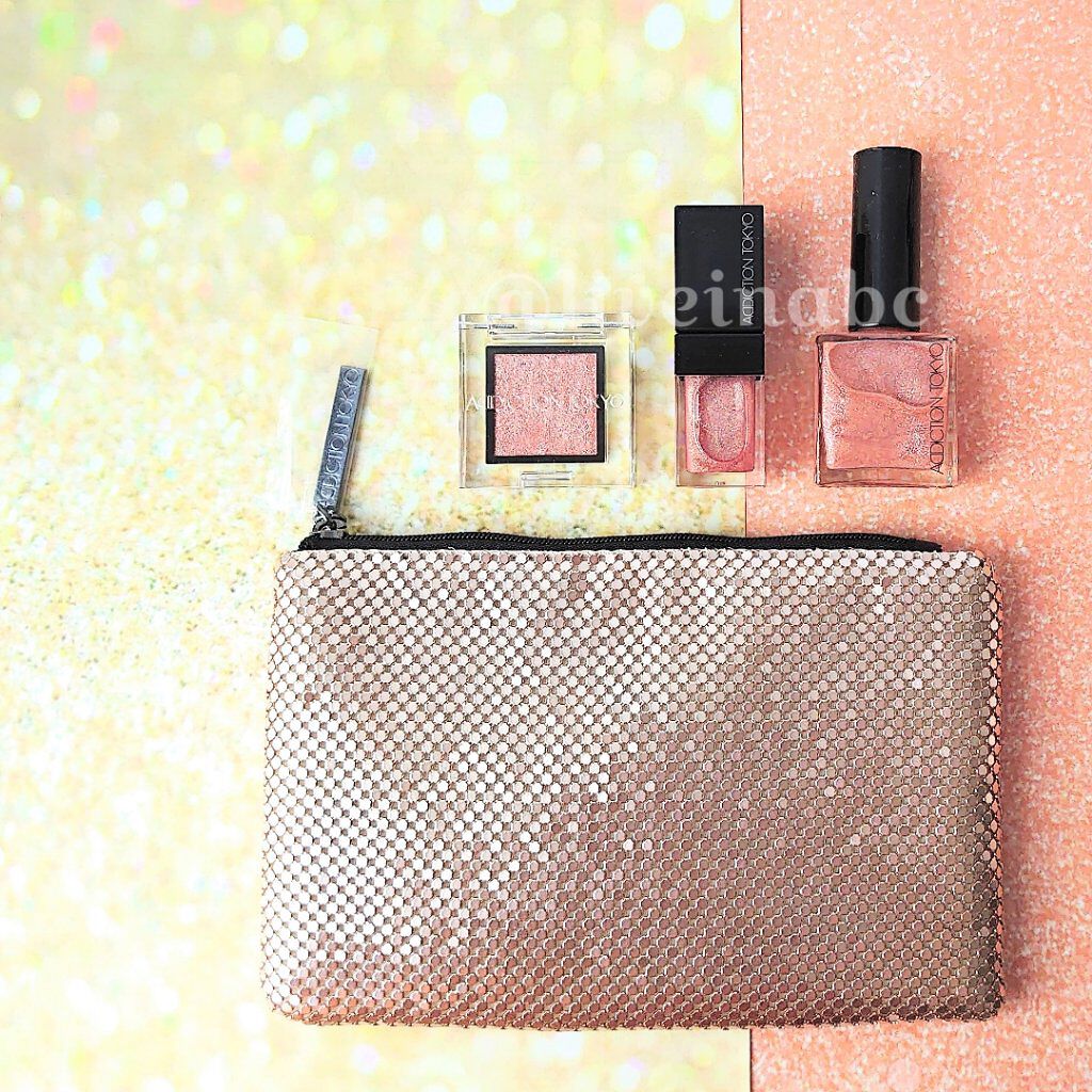 スパークルカラーコレクション グリーミーポンド /ADDICTION/メイクアップキットを使ったクチコミ（2枚目）