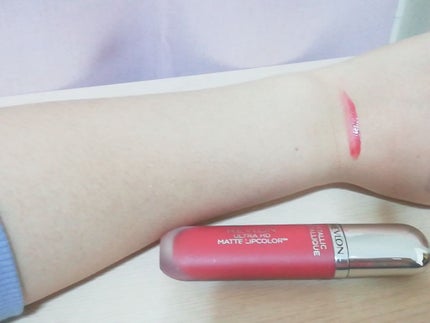 ウルトラ HD マット リップカラー/REVLON/口紅を使ったクチコミ(2枚目)