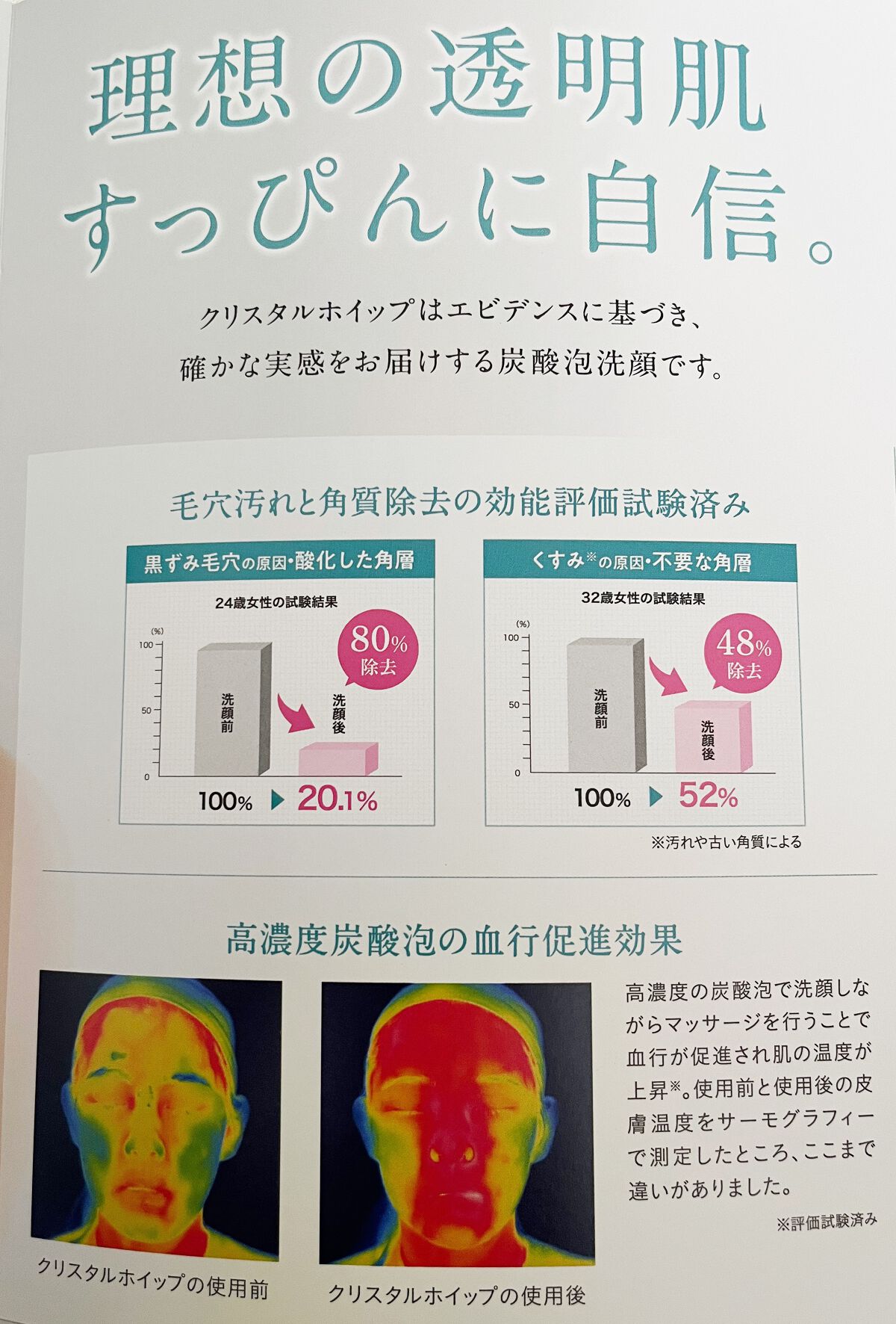 クリスタルホイップ/SHIRORU/泡洗顔を使ったクチコミ(3枚目)