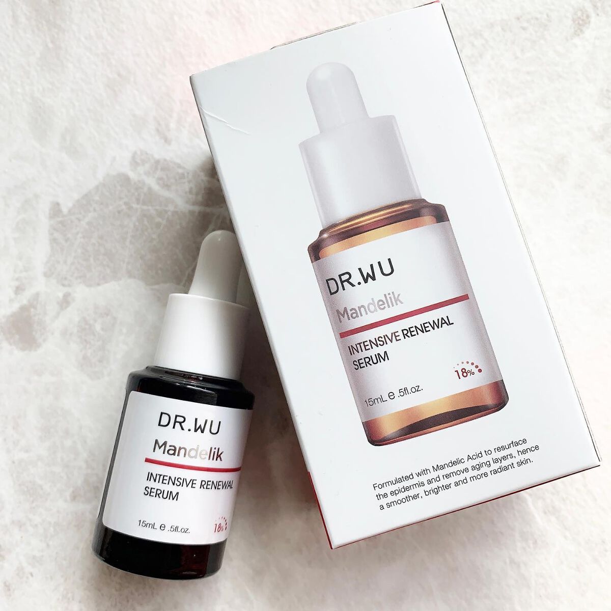 マンデリック インテンシブ 18%セラム 30ml【旧】/DR.WU/美容液を使ったクチコミ（2枚目）