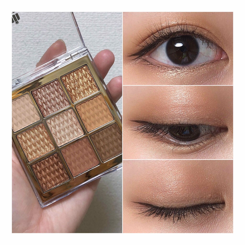 ソフトクレイビームアイシャドウパレット/AMIOK/ジェル・クリームアイシャドウを使ったクチコミ(3枚目)