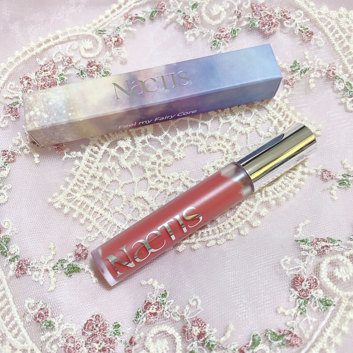 フェアリーコアステイブラーベルベットティント/NaeTIS/リップティントを使ったクチコミ（1枚目）