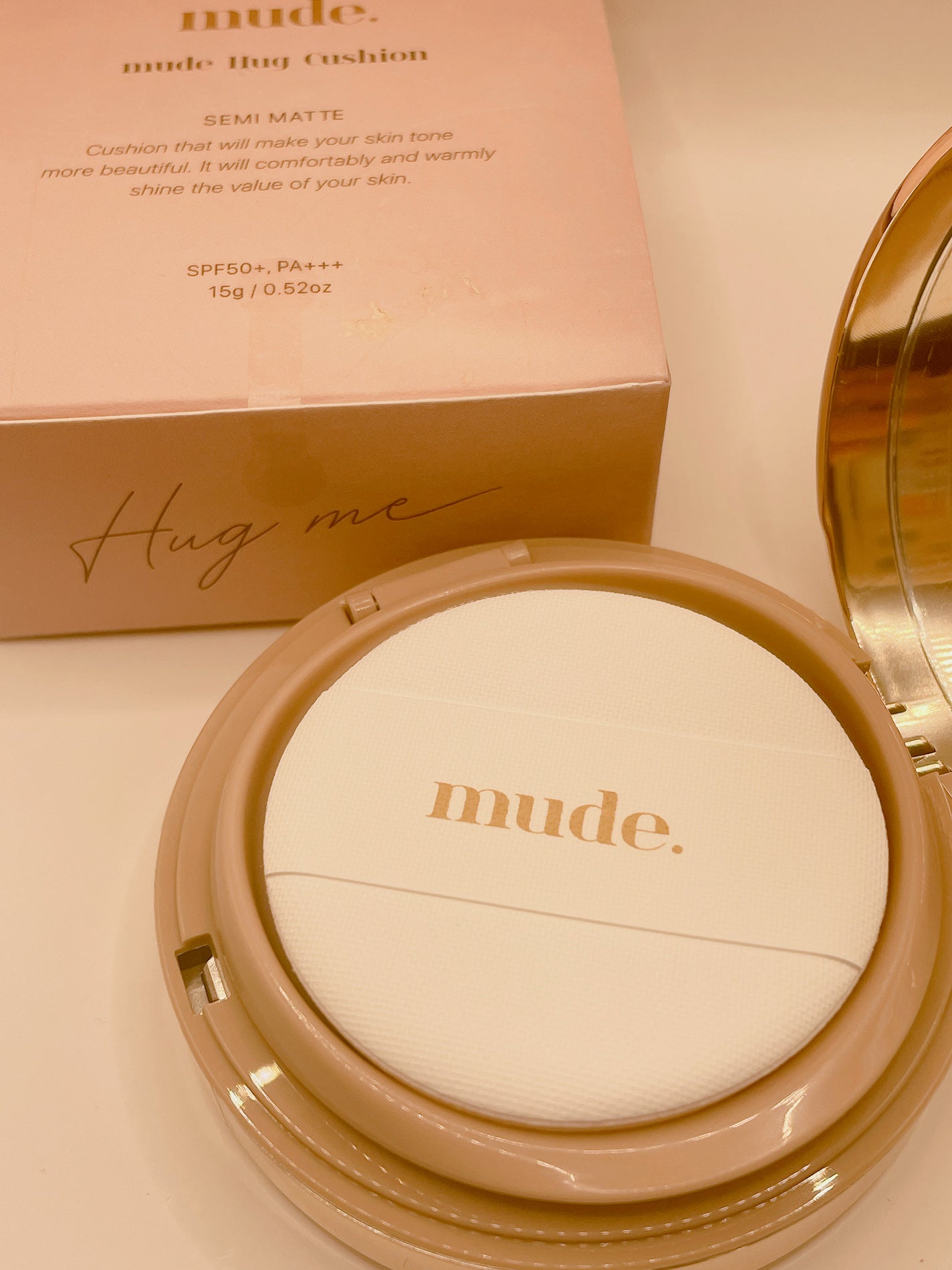 ハグクッション/mude/クッションファンデーションを使ったクチコミ(2枚目)