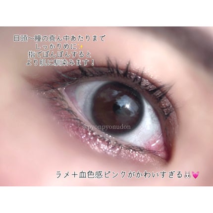 エテュセ アイエディション(グリッターライナー)/ettusais/リキッドアイライナーを使ったクチコミ(3枚目)
