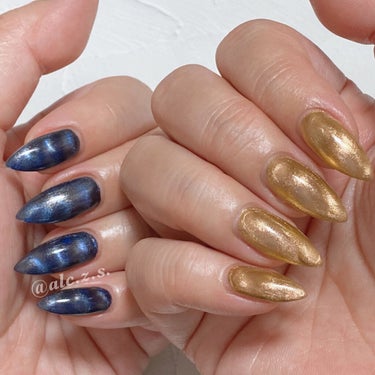 ネイルズ インク ゲット マグネタイズド ネイルポリッシュ デュオ キット/nails inc./マニキュアを使ったクチコミ（4枚目）