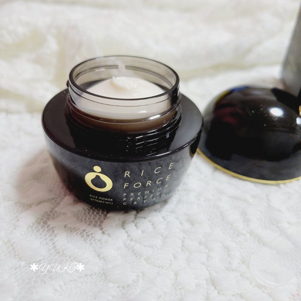 プレミアムパーフェクトクリーム/ライスフォース/フェイスクリームを使ったクチコミ(4枚目)