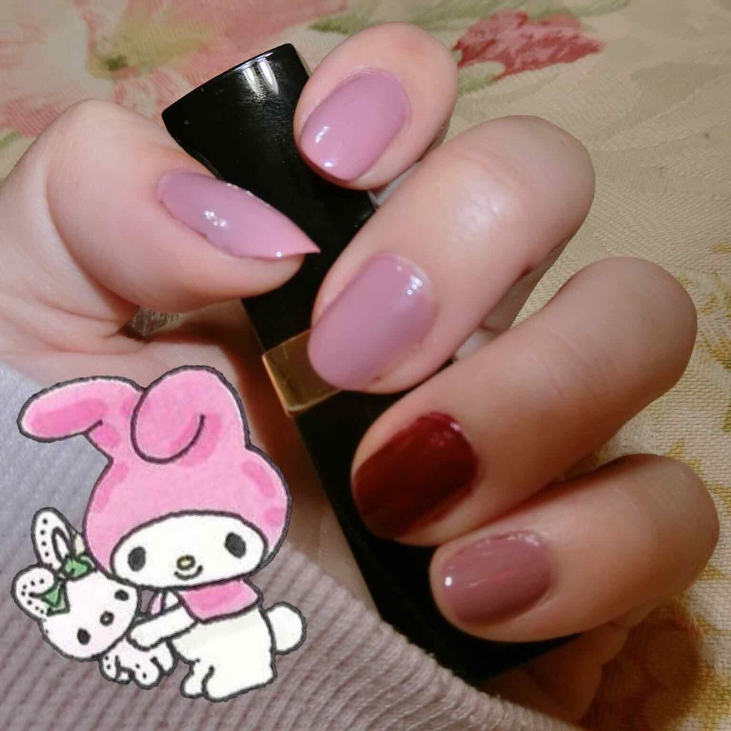 サンリオネイル/DAISO/マニキュアを使ったクチコミ(1枚目)