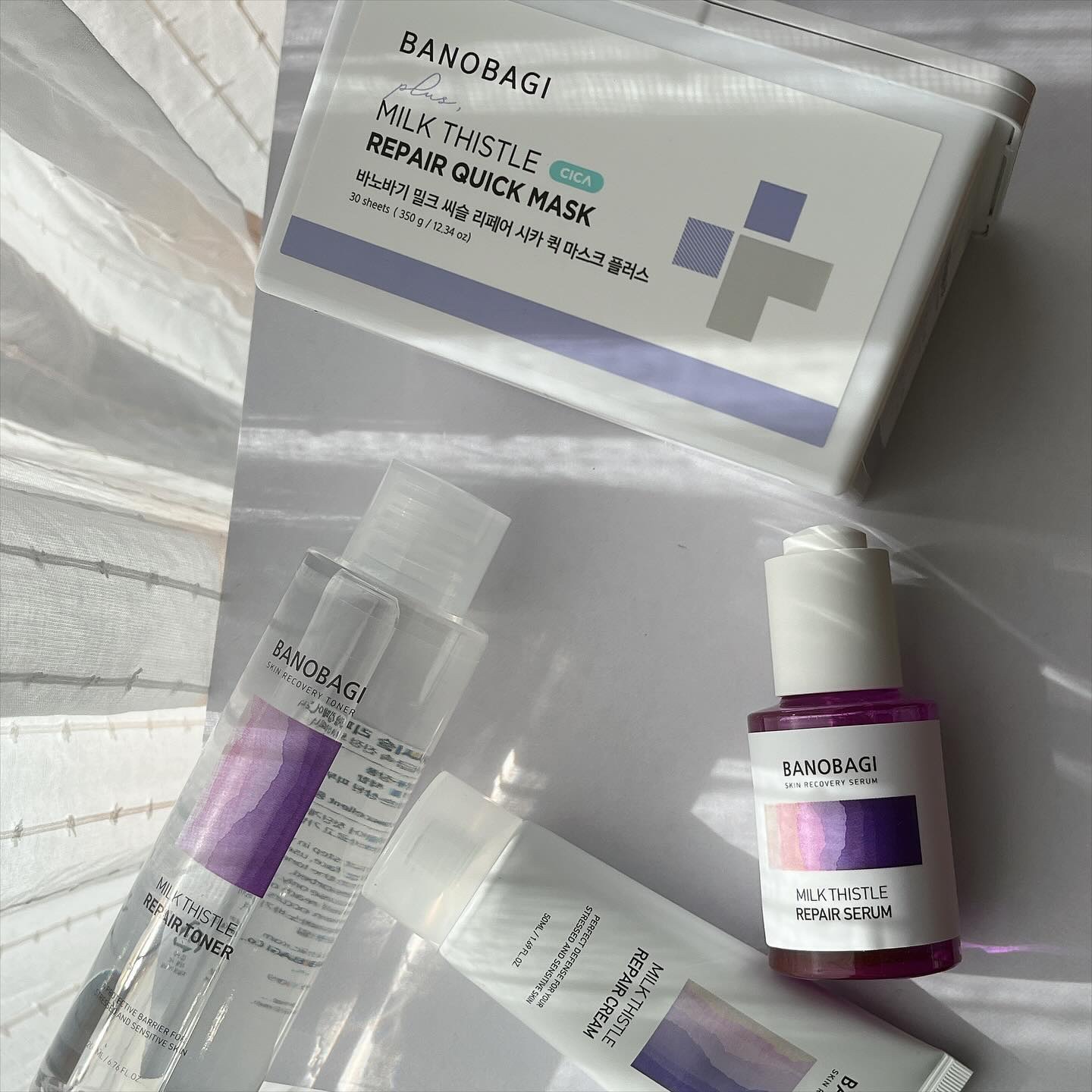 ミルクシスル リペアトナー/BANOBAGI/化粧水を使ったクチコミ（1枚目）