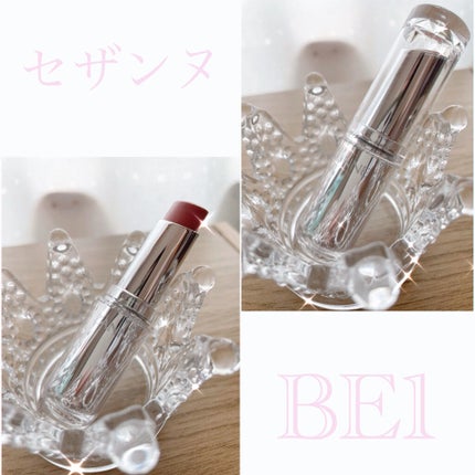 ラスティンググロスリップ/CEZANNE/口紅を使ったクチコミ(2枚目)