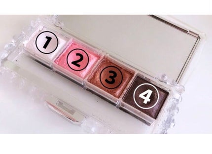 ジュエルクリスタル アイズ N/JILL STUART/アイシャドウパレットを使ったクチコミ(2枚目)