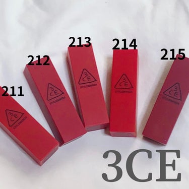 [MATTE] 3CE LIP COLOR/3CE/口紅を使ったクチコミ（1枚目）