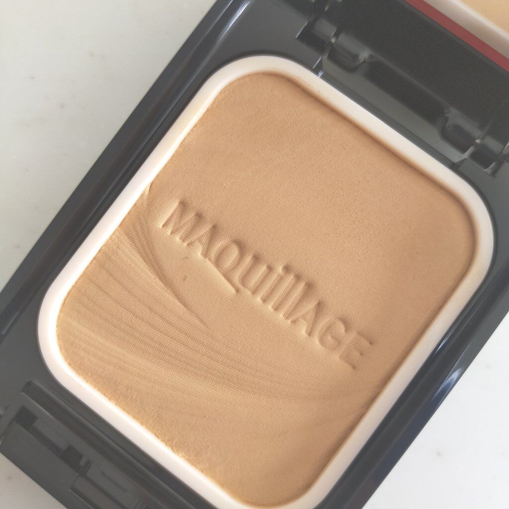 ドラマティックパウダリー EX/マキアージュ/パウダーファンデーションを使ったクチコミ（2枚目）