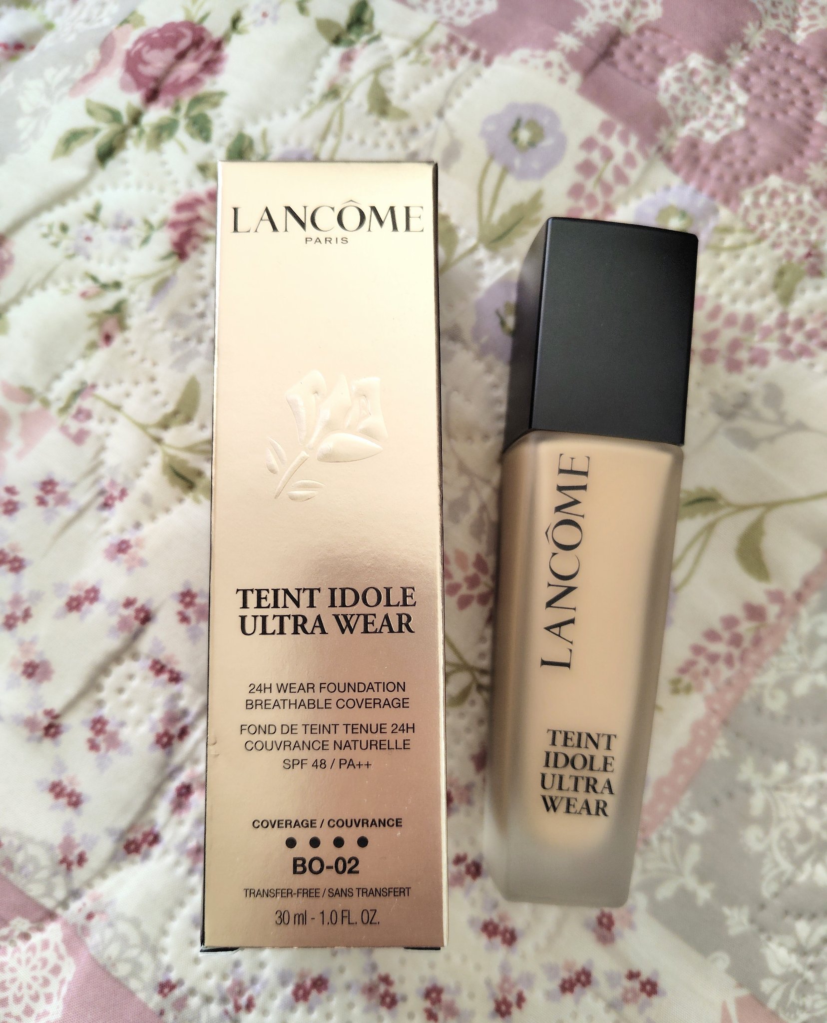 タンイドル ウルトラ ウェア リキッド N/LANCOME/リキッドファンデーションを使ったクチコミ（1枚目）