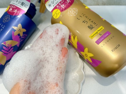 ダメージリペア&カラーケア シャンプー/コンディショナー/いち髪/市販シャンプーを使ったクチコミ(8枚目)