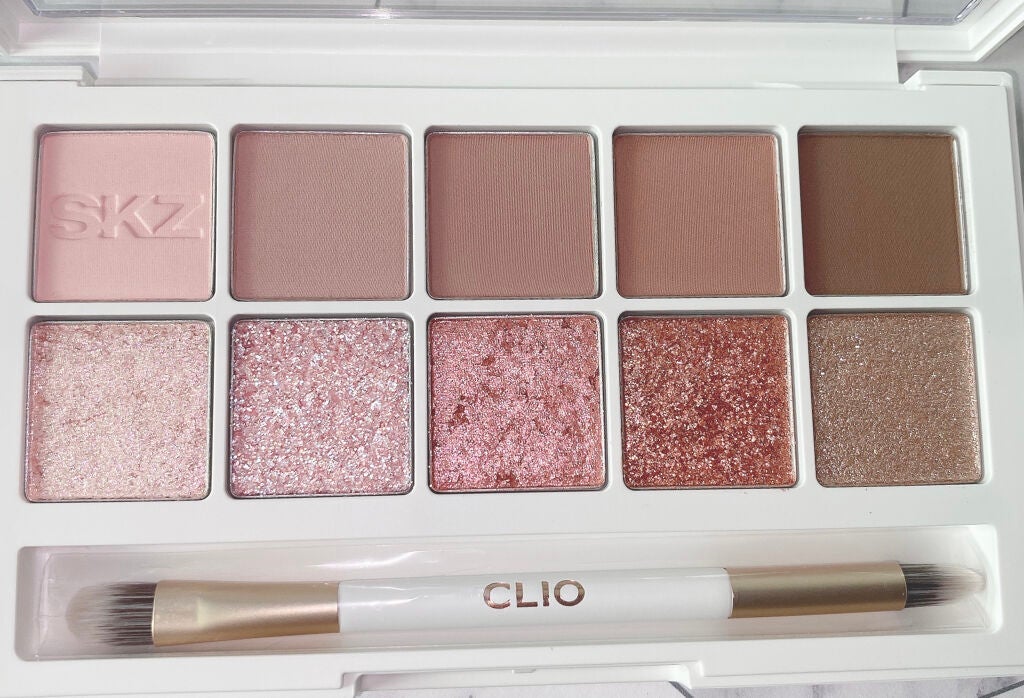 straykids限定カラープロアイパレット/CLIO/アイシャドウパレットを使ったクチコミ(2枚目)