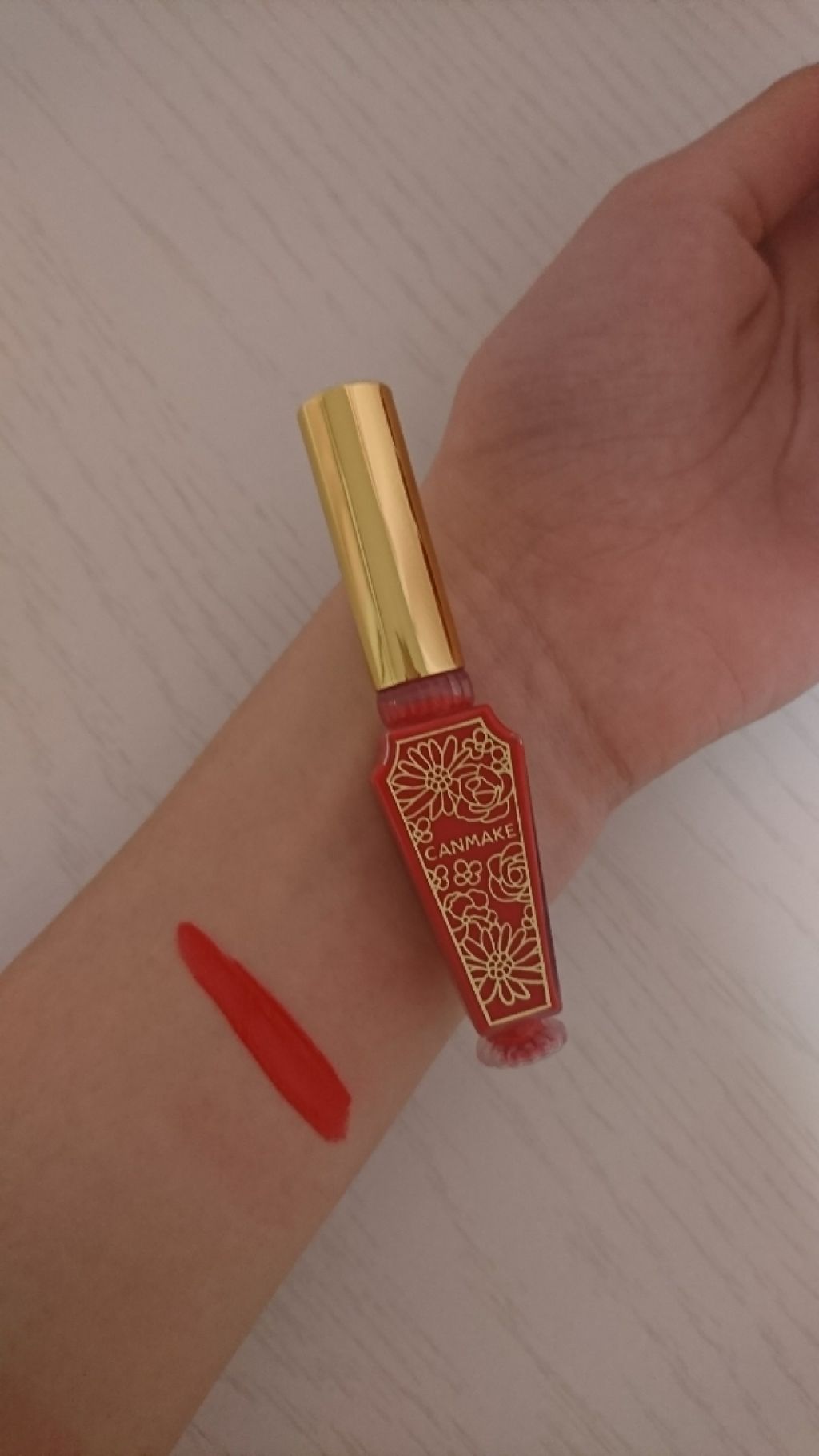 リップティントマット/キャンメイク/リップグロスを使ったクチコミ(1枚目)