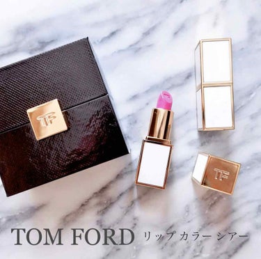 リップ カラー シアー/TOM FORD BEAUTY/口紅を使ったクチコミ（1枚目）