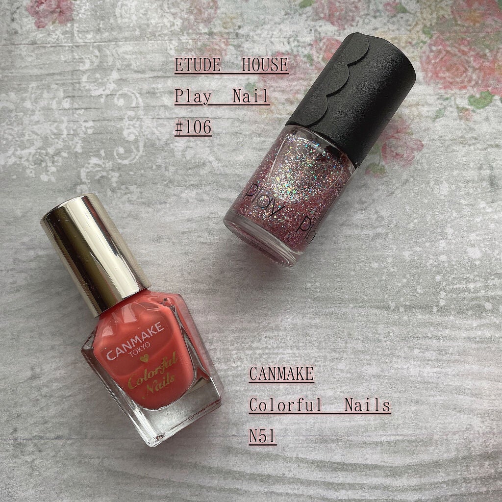 カラフルネイルズ/キャンメイク/マニキュアを使ったクチコミ(6枚目)