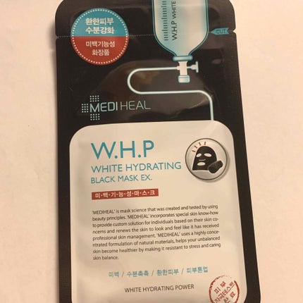 W.H.P ブラックマスク JEX/MEDIHEAL/シートマスク・パックを使ったクチコミ(1枚目)