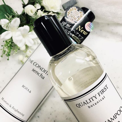 ボタアンド ザ シャンプー <sencha>/クオリティファースト/市販シャンプーを使ったクチコミ(3枚目)