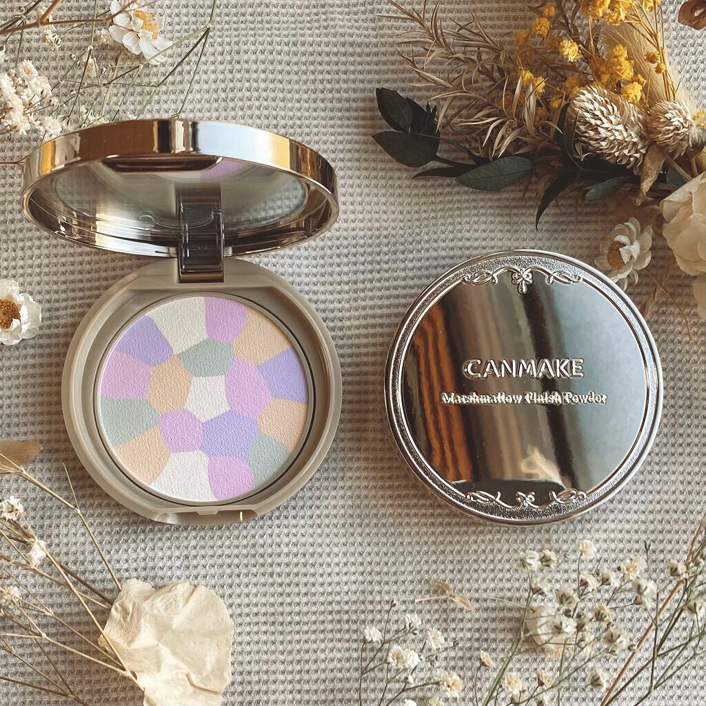 マシュマロフィニッシュパウダー/キャンメイク/プレストパウダーを使ったクチコミ(9枚目)