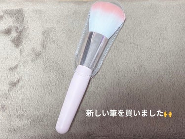 セリア LJ プチ ファンデーションブラシのクチコミ「🌸セリア
LJ プチ ファンデーションブラシ
110円(税込)

2枚目のように棒が抜けてしま.....」（1枚目）