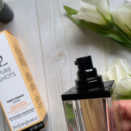 ピュアショット ナイト リチャージセラム/YVES SAINT LAURENT BEAUTE/美容液を使ったクチコミ(2枚目)