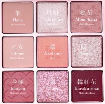 マルチアンダーアイパレット/hina cosmetics/アイシャドウパレットを使ったクチコミ(2枚目)