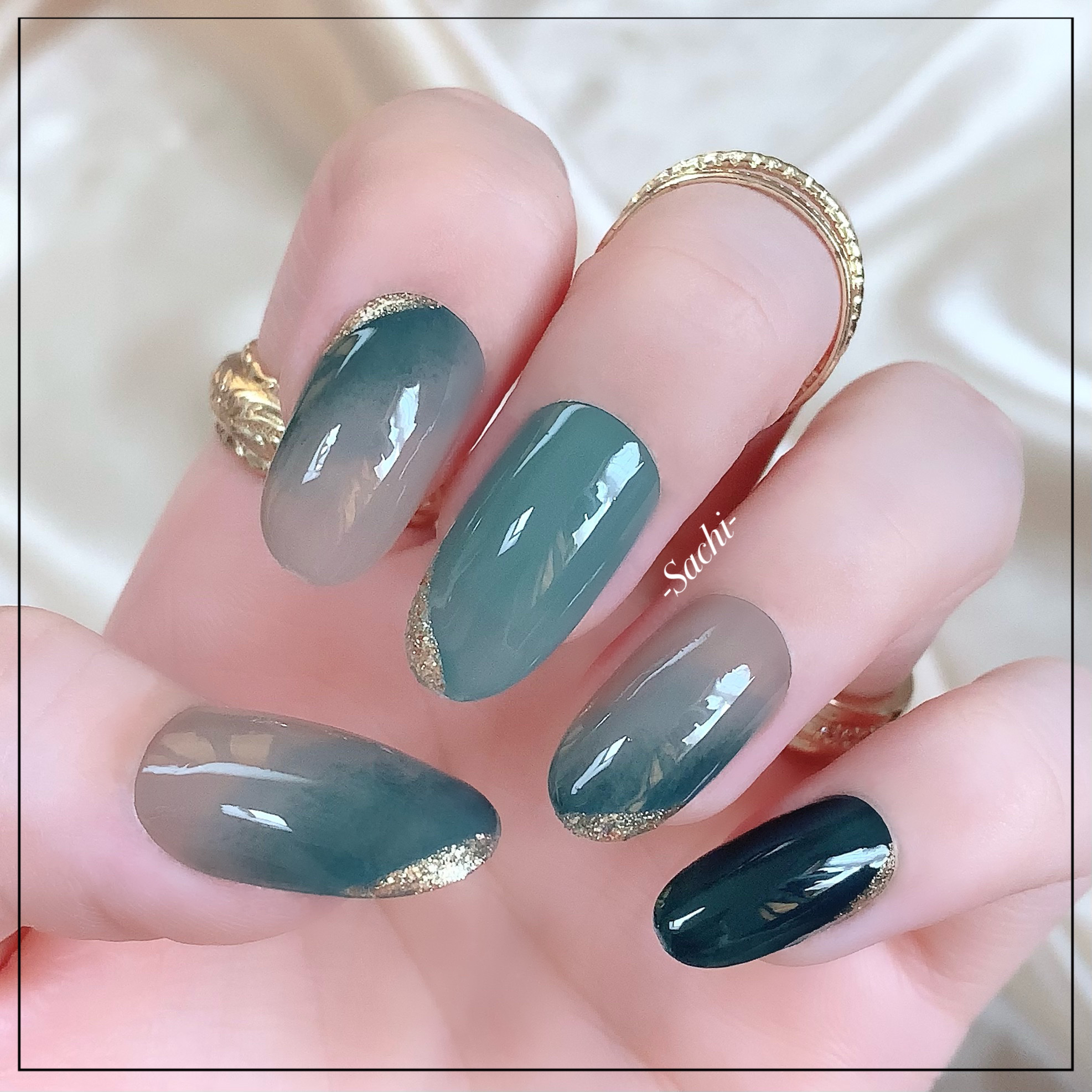 秋ネイルのネイルデザイン | ネイル エナメル｜ちふれ -大人っぽ深み