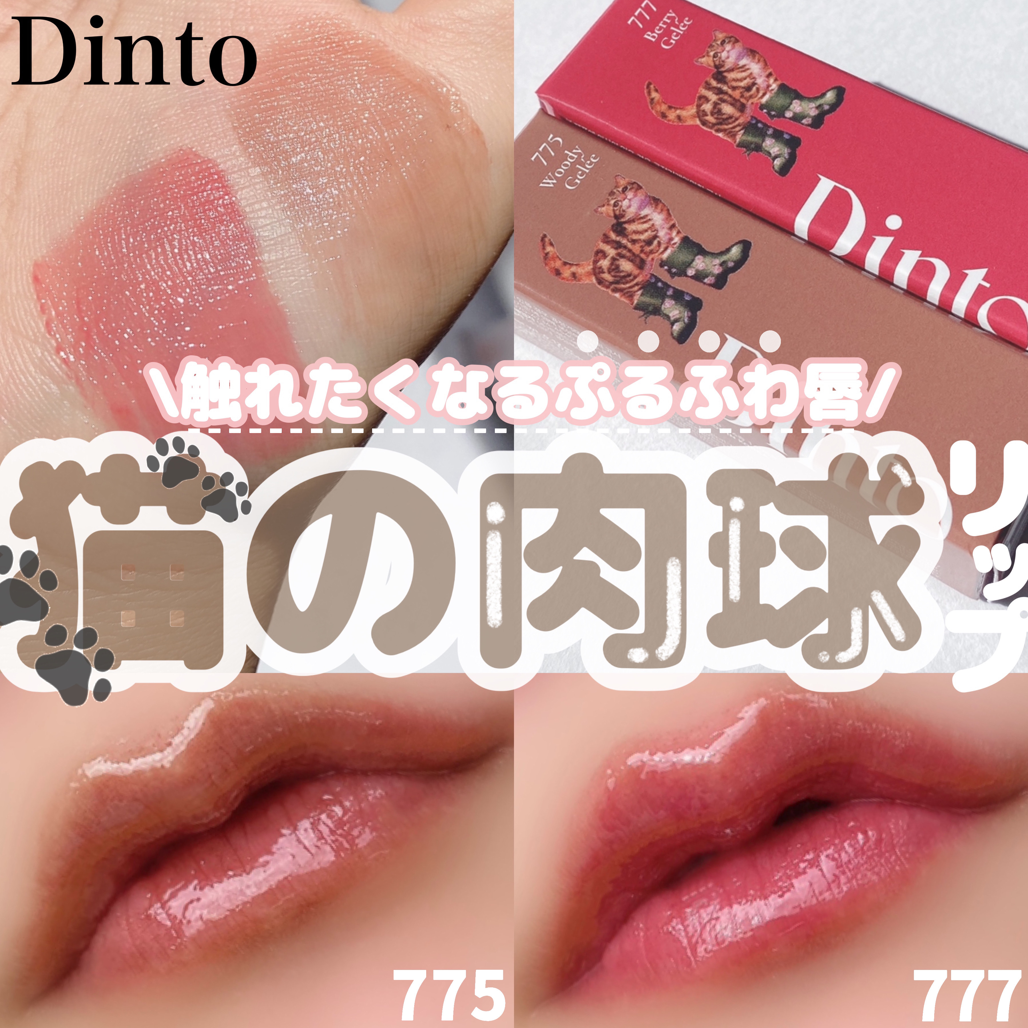 （ル・シャ ボテコレクション）ブラーゼリーボリュームリップティント/Dinto/リップティントを使ったクチコミ（1枚目）