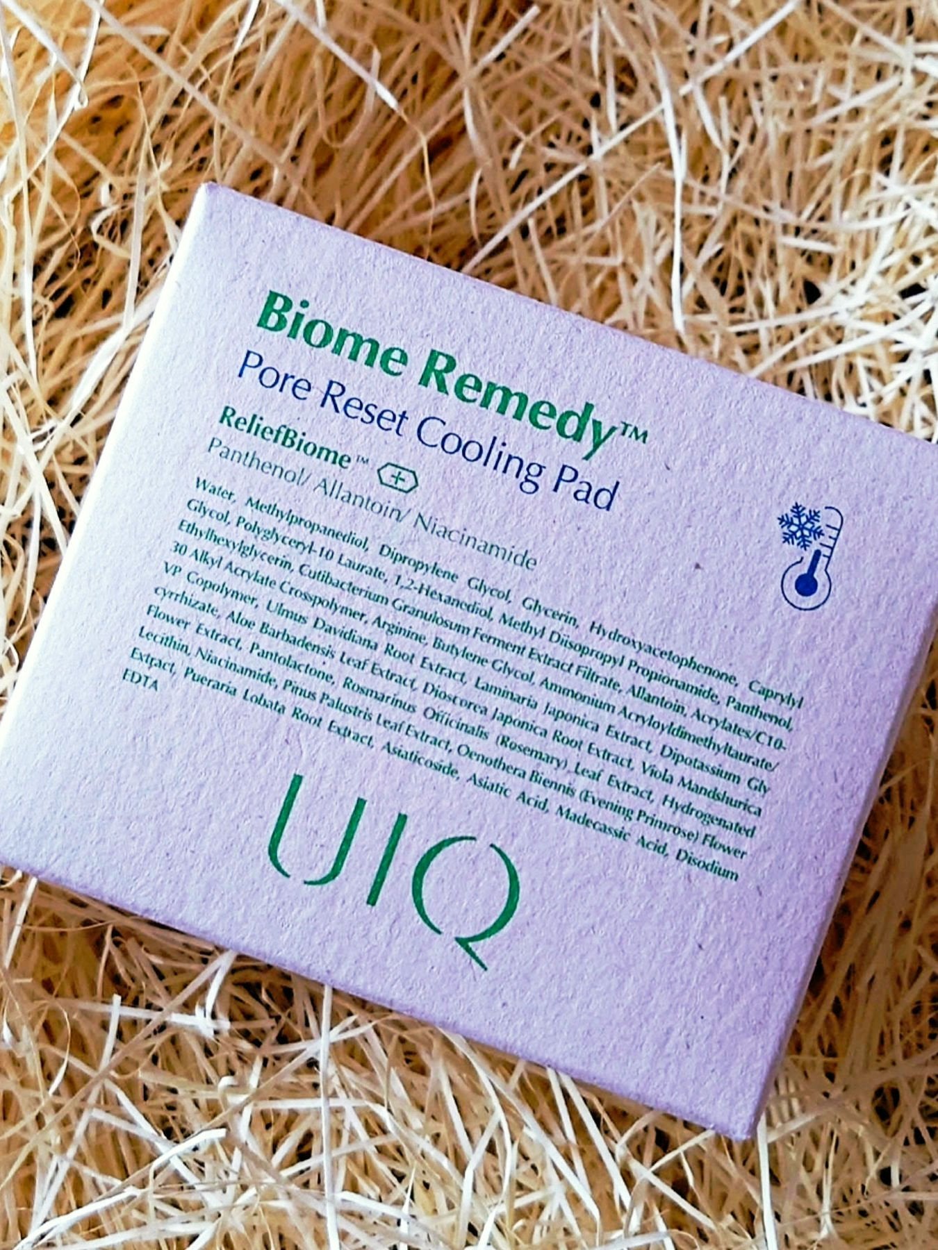 バイオームレメディポアリセットクーリングパッド/UIQ/トナーパッドを使ったクチコミ(6枚目)