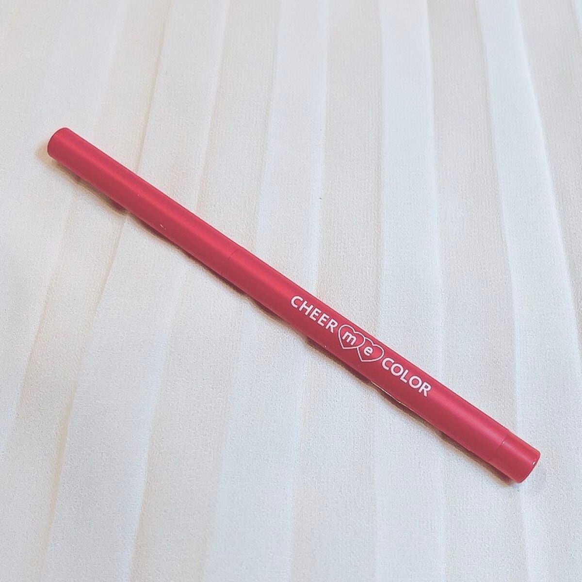 CHEER me COLOR ジェルアイライナー/セリア/ジェルアイライナーを使ったクチコミ(2枚目)